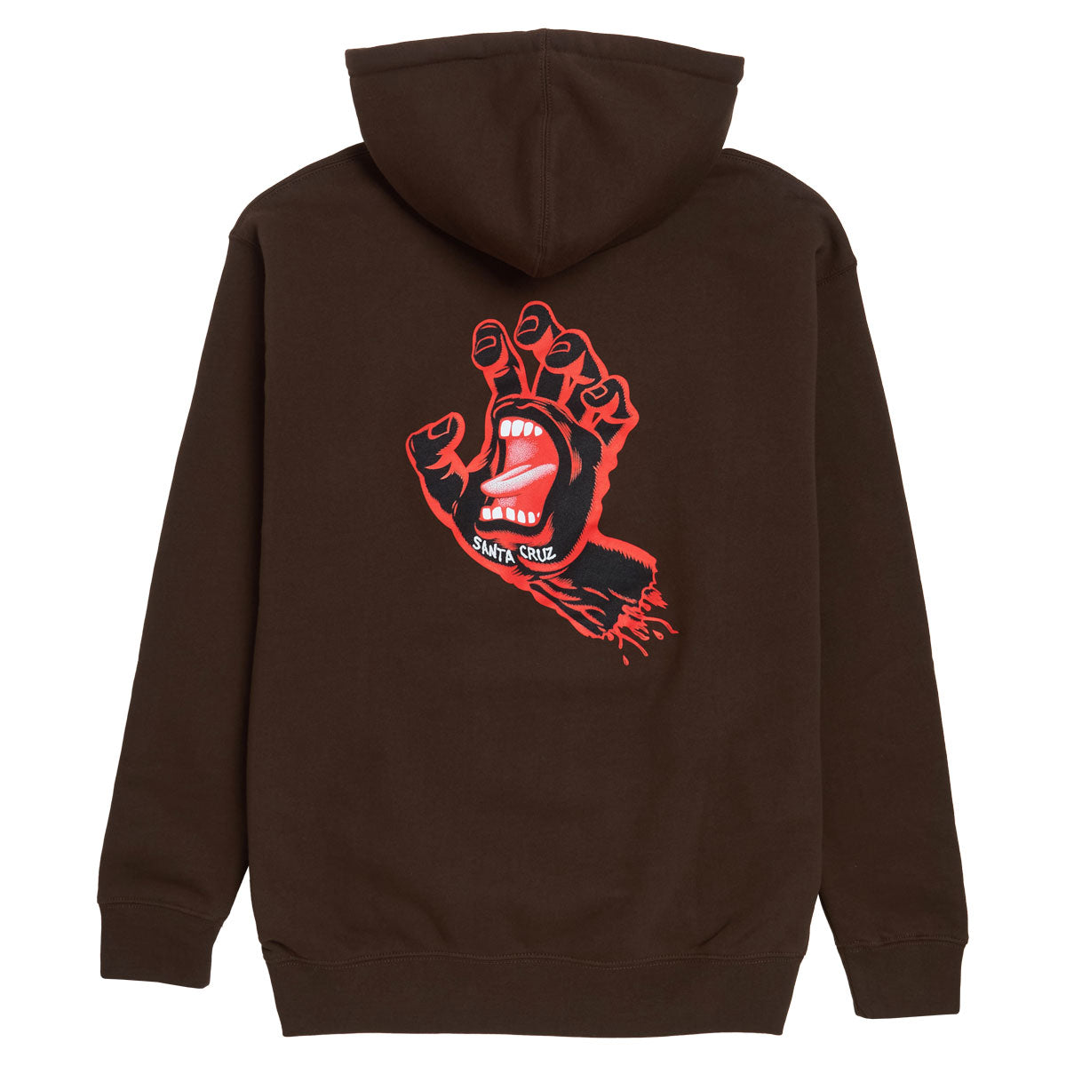 Santa Cruz Screaming Hand Hoodie - Brown/Black/Red image 2