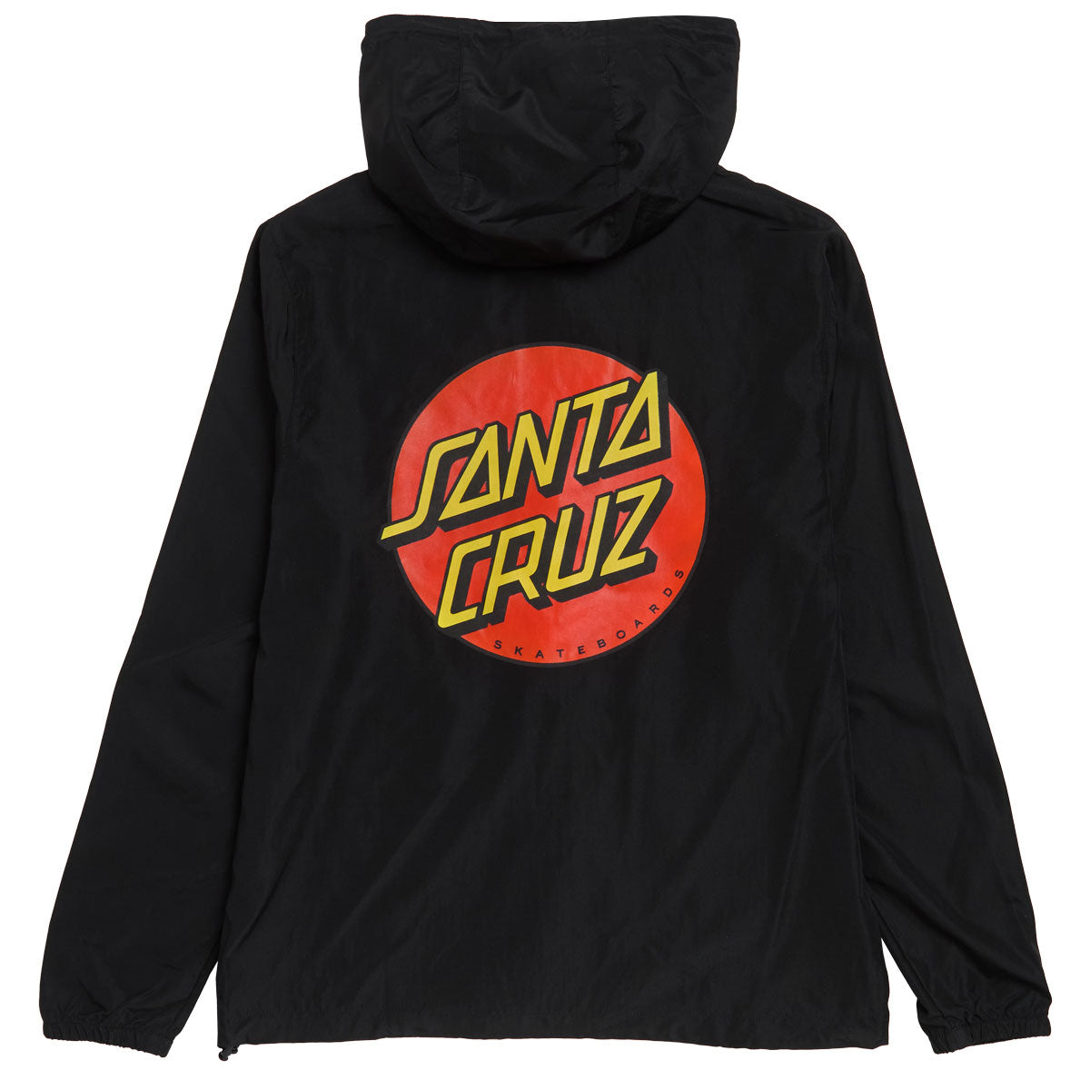 Santa Cruz Cruz Windbreaker Jacket - Black image 2