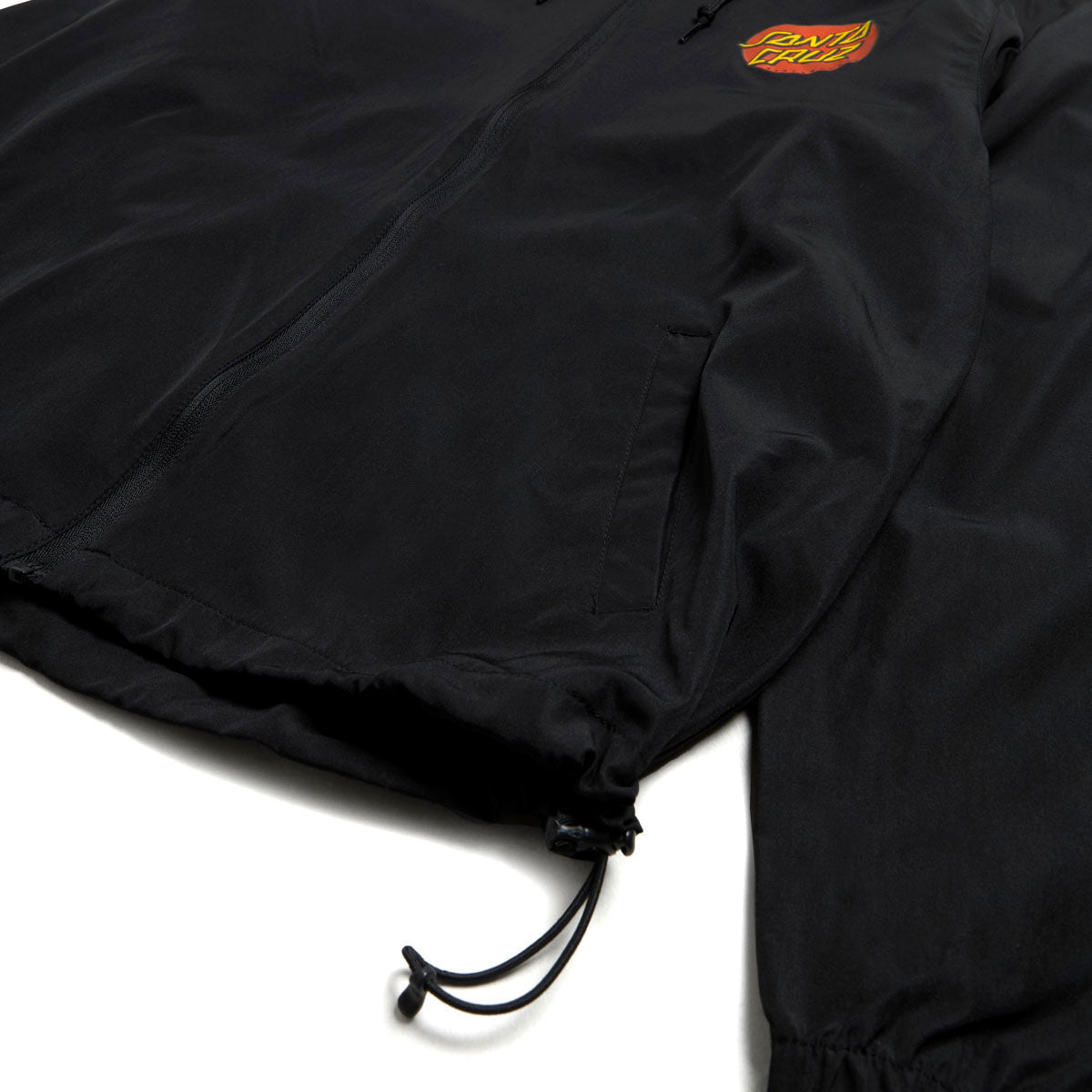 Santa Cruz Cruz Windbreaker Jacket - Black image 3