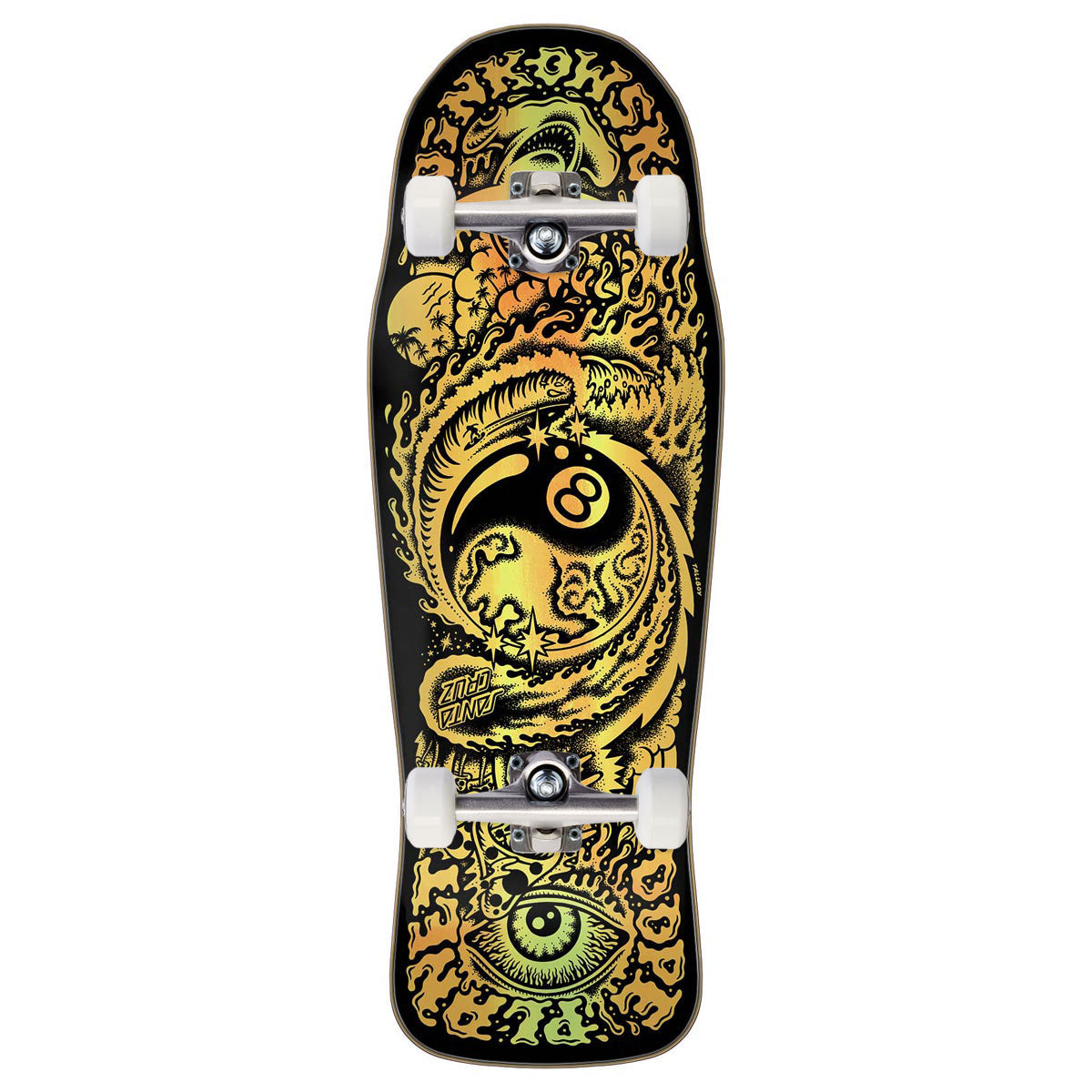 Santa Cruz Winkowski Dope Planet Shaped Skateboard Complete - 10.34 Santa Cruz Winkowski Dope Planet Shaped Skateboard Complete - 10.34
