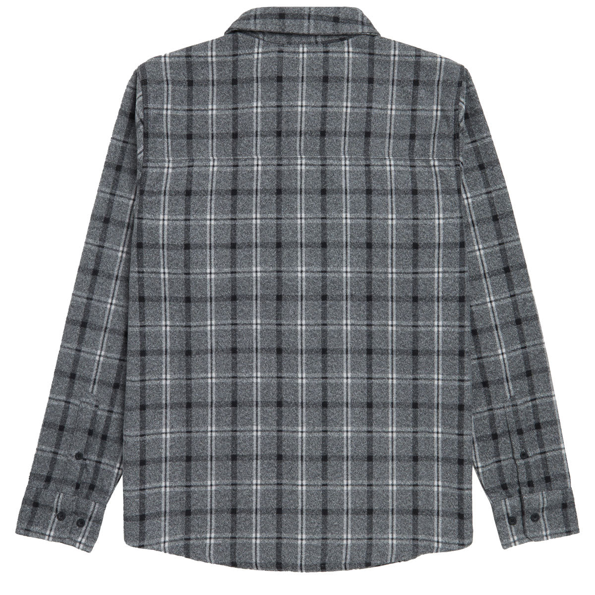 Independent Belmont Long Sleeve Flannel Shirt - Grey/Black image 2