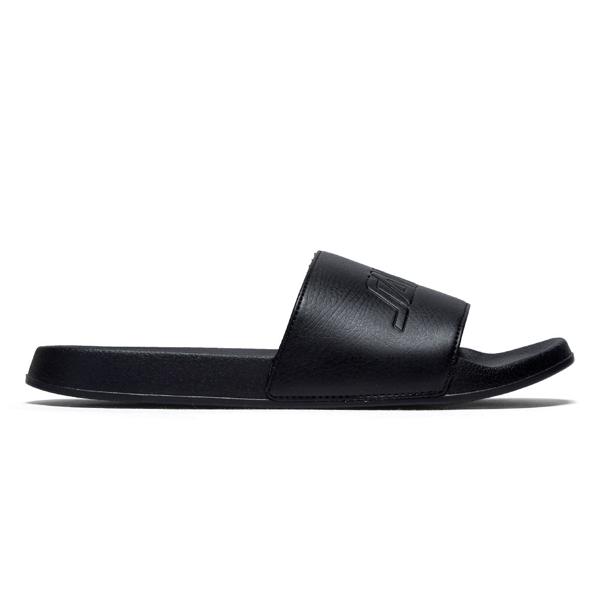Santa Cruz Vein Hand Strip Slides Sandals - Black image 1