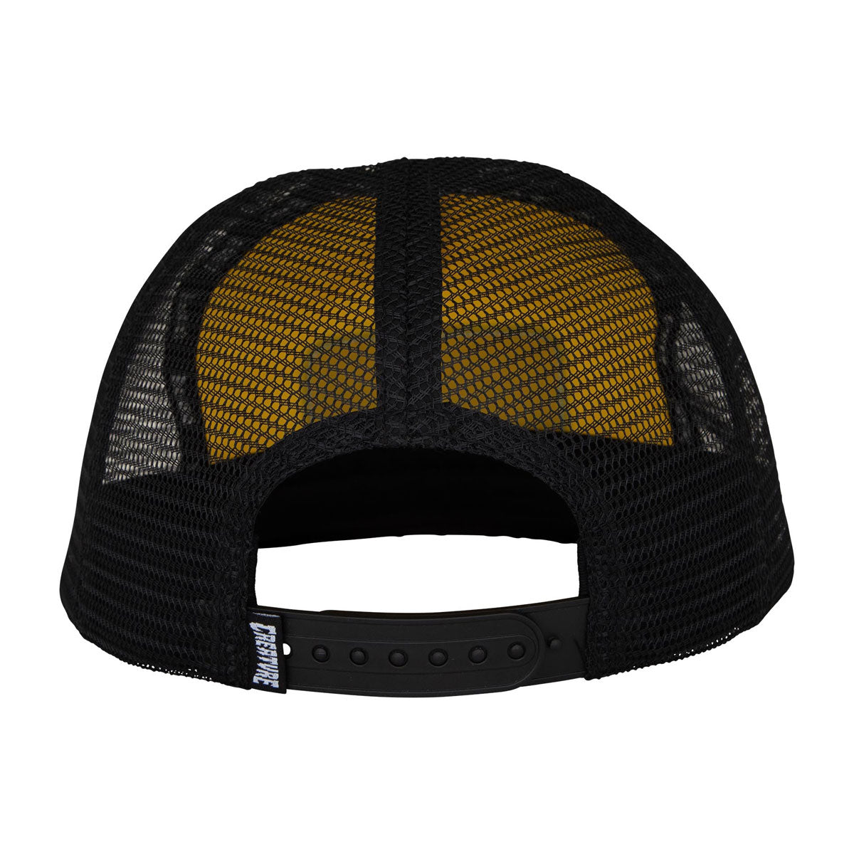 Creature Haunted Sea Mesh Trucker Hat - Cornsilk image 2