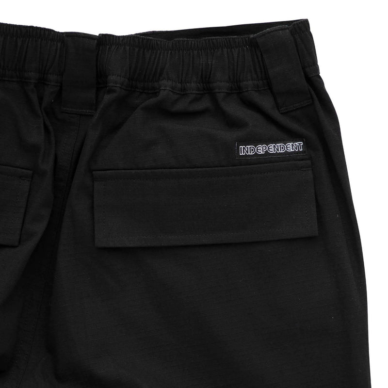 Independent Groundwork Cargo Pants - Black Ripstop