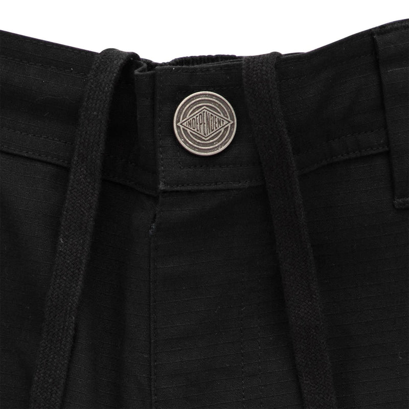 Independent Groundwork Cargo Pants - Black Ripstop