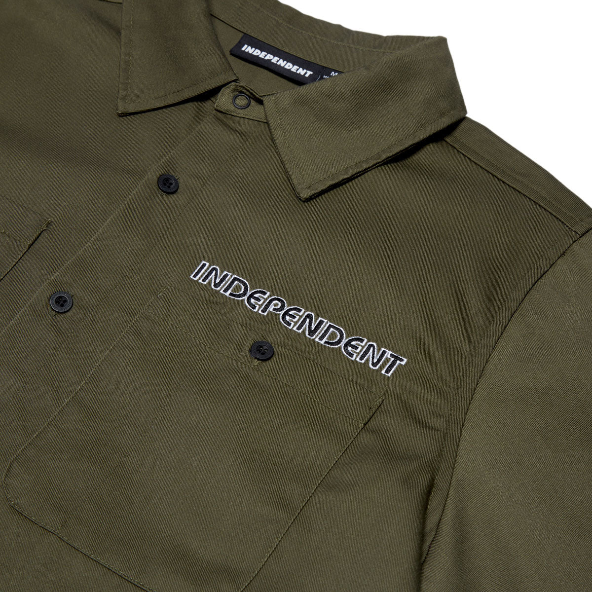 Independent Union Work Shirt - Olive image 2