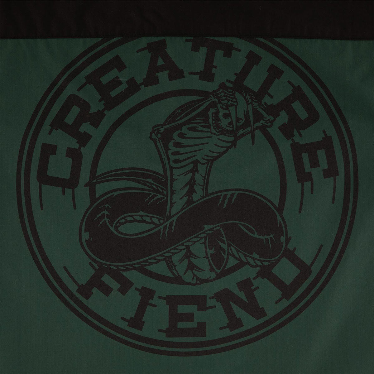 Creature Strikefast Mechanic Top Shirt - Black/Dark Green image 3