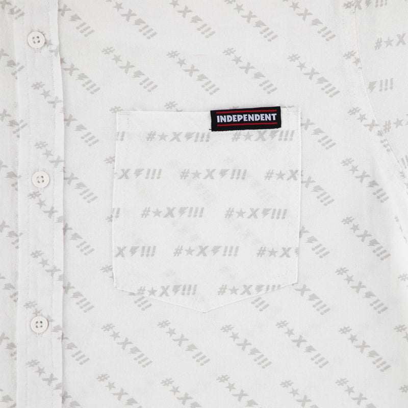 Independent Exclamation Party Shirt - White