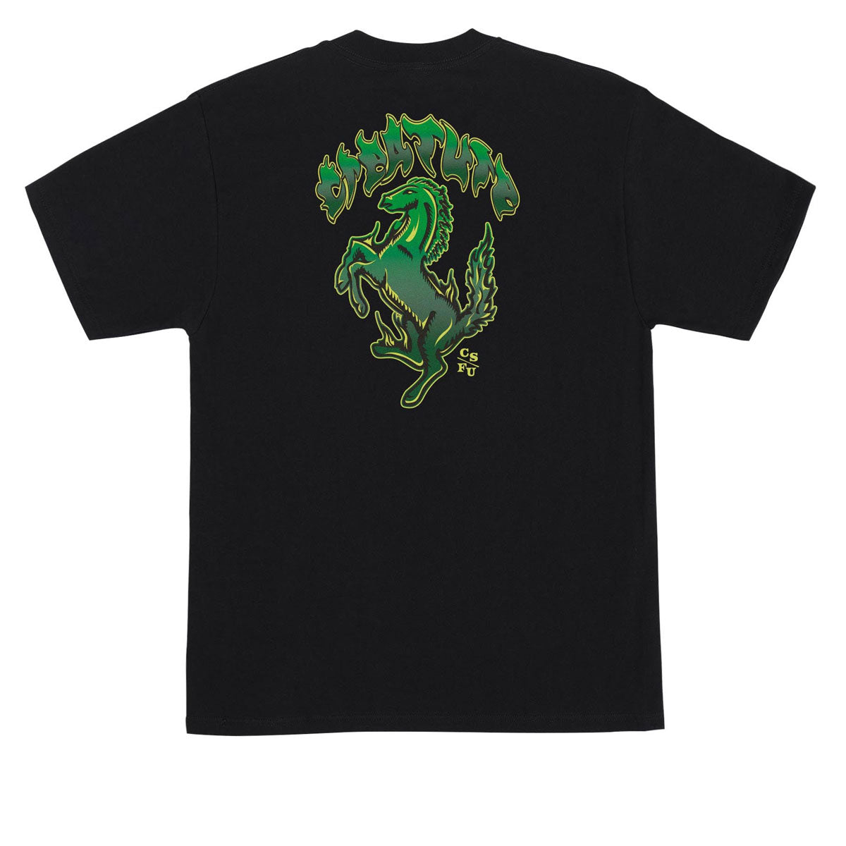 Creature Straight Away T-Shirt - Black image 1