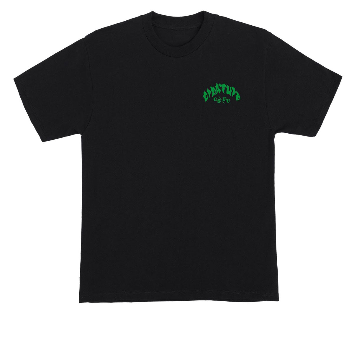 Creature Straight Away T-Shirt - Black image 2