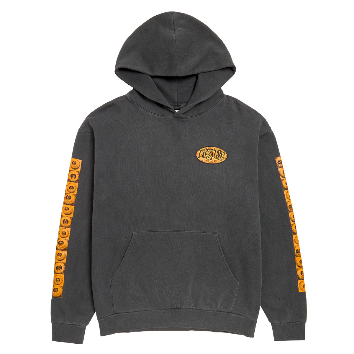 Creature Crash and Burn Hoodie - Pigment Black image 1