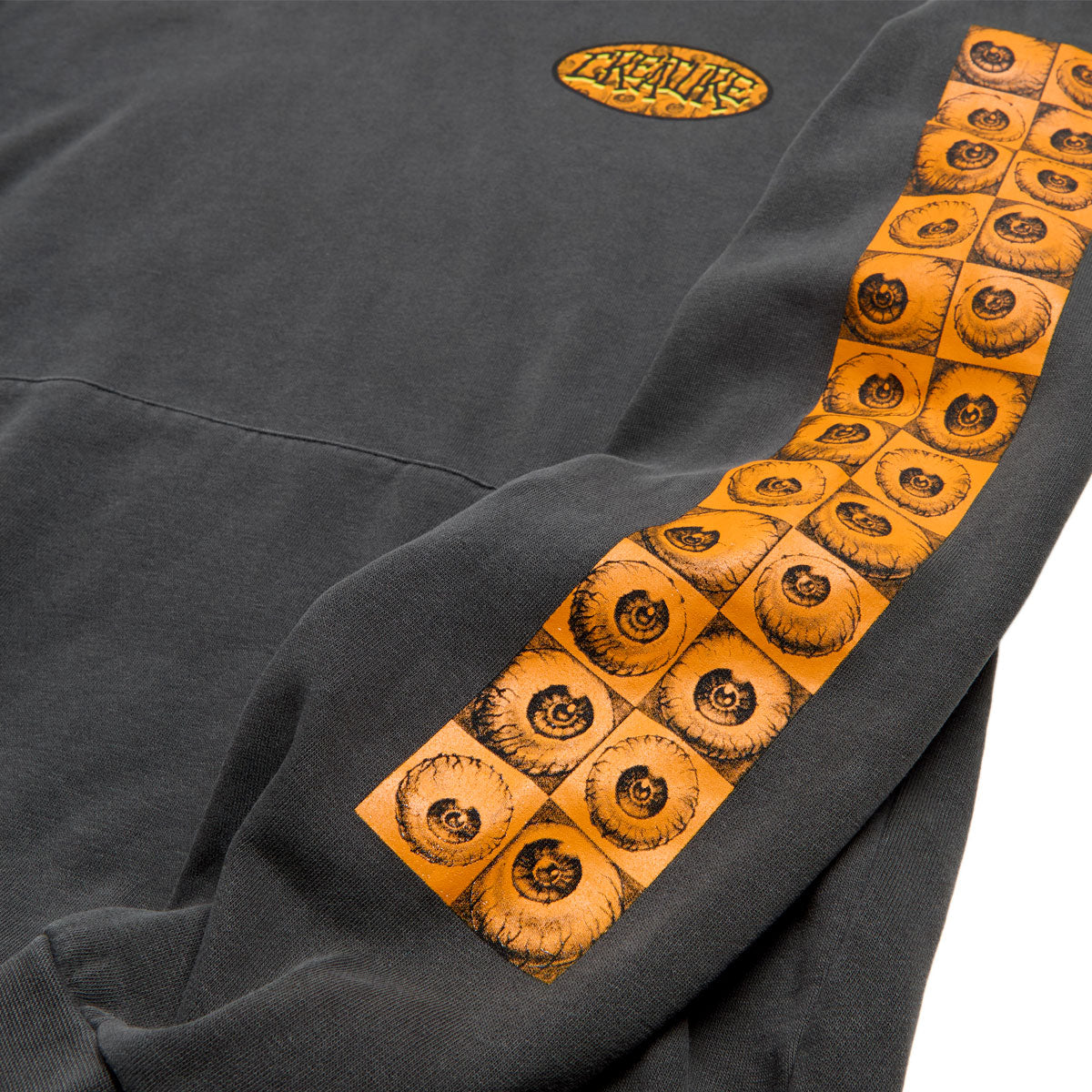 Creature Crash and Burn Hoodie - Pigment Black image 3