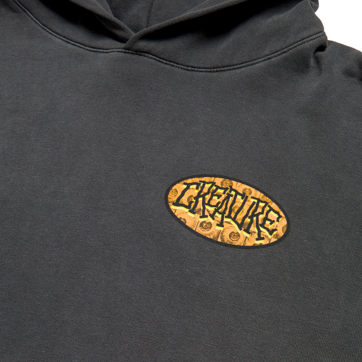 Creature Crash and Burn Hoodie - Pigment Black image 4