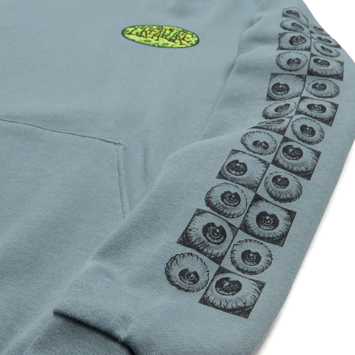 Creature Crash and Burn Hoodie - Blue Magic image 3