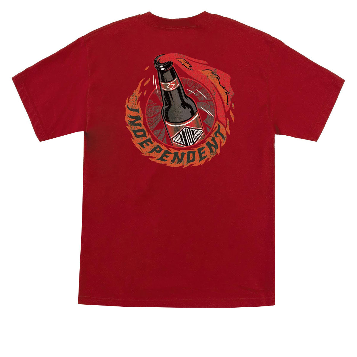 Independent Fire Starter T-Shirt - Cardinal Red image 1