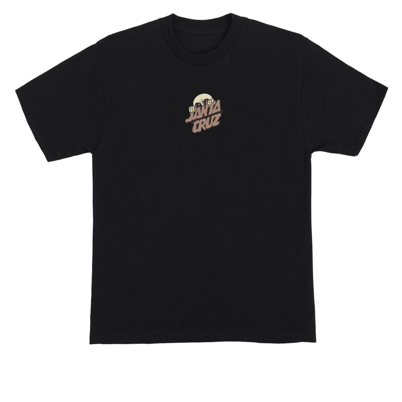 Santa Cruz Knibbs Invasion Hand T-Shirt - Black