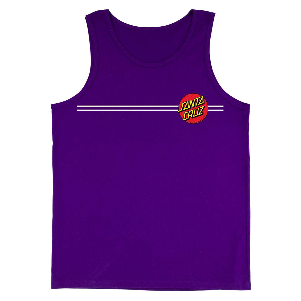 Santa Cruz Classic Dot Tank Top - Purple image 1