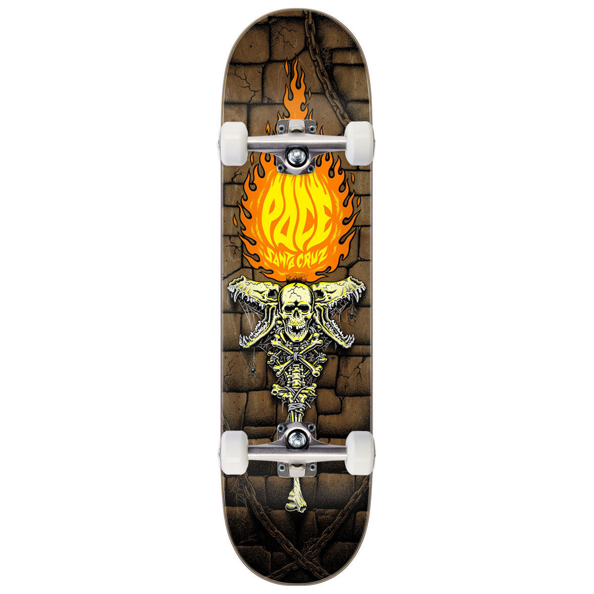 Santa Cruz Pace Torch Skateboard Complete - 8.25