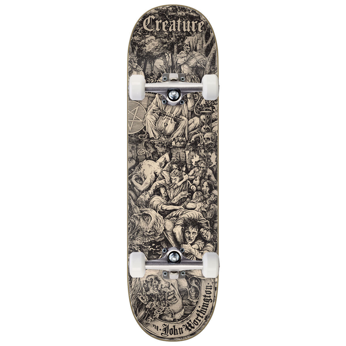 Creature Worthington The Lore VX Skateboard Complete - 8.60
