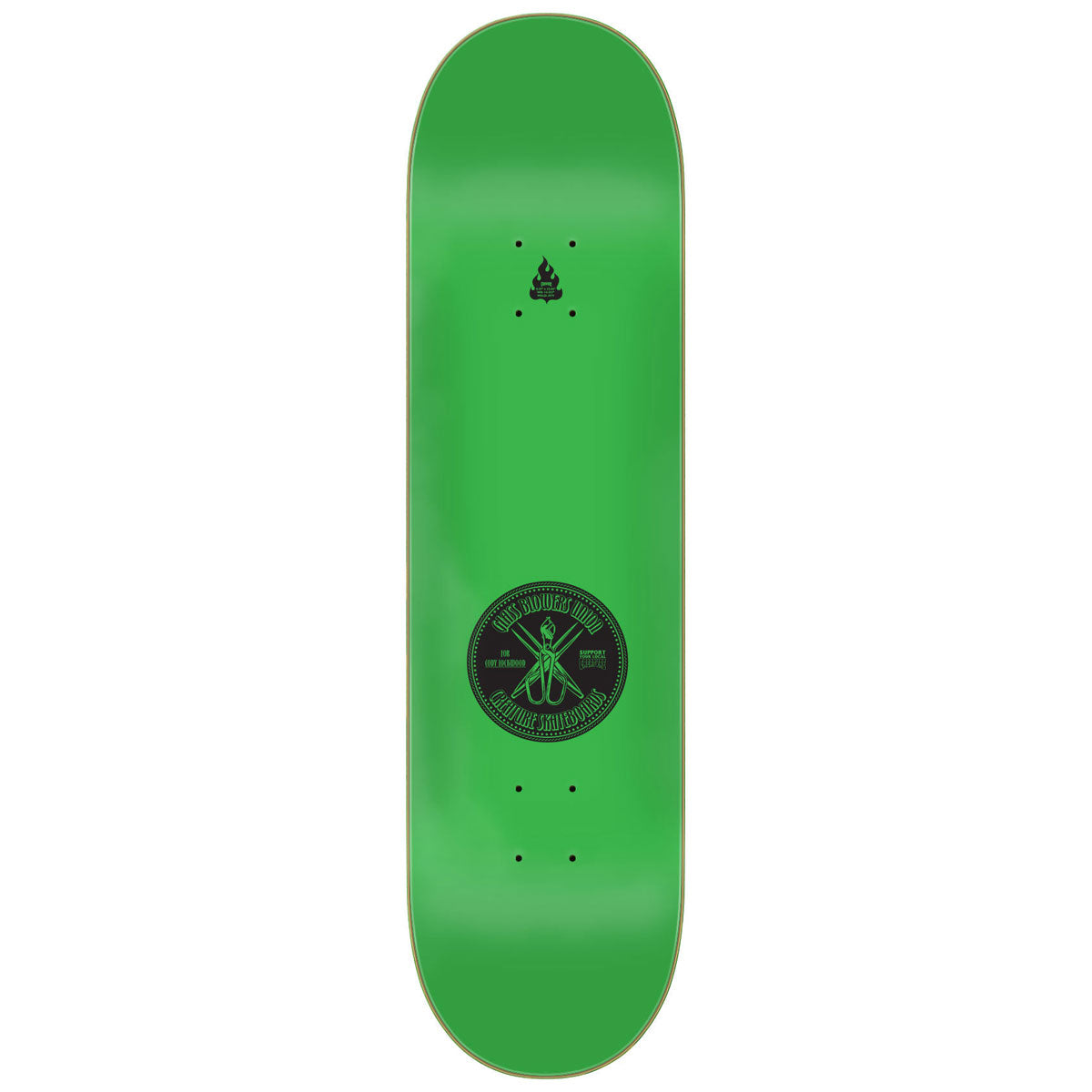 Creature Lockwood Fumes Skateboard Complete - 8.25