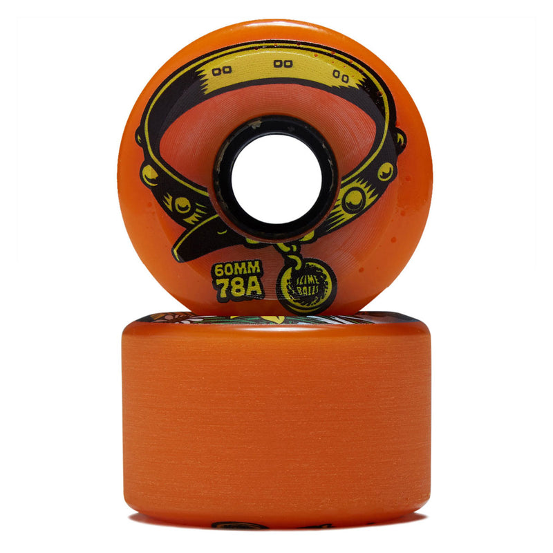 Slime Balls Eric Dressen Pup Reissue OG Slime 78a Skateboard Wheels - Orange - 60mm