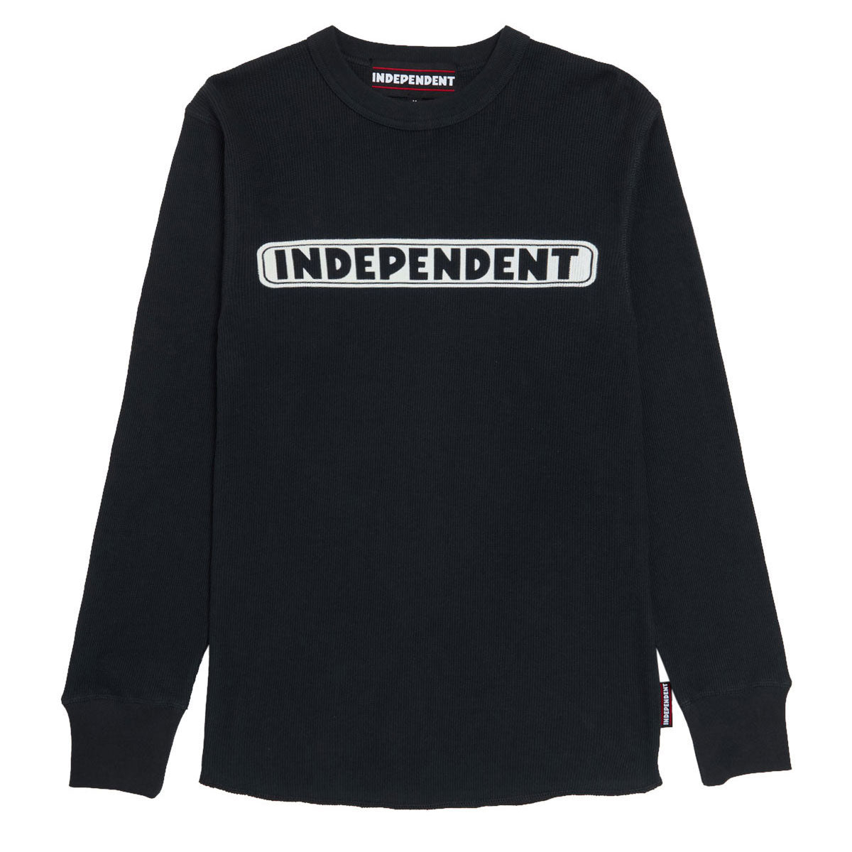 Independent Bar Logo Long Sleeve Thermal Shirt - Black 2025 image 1