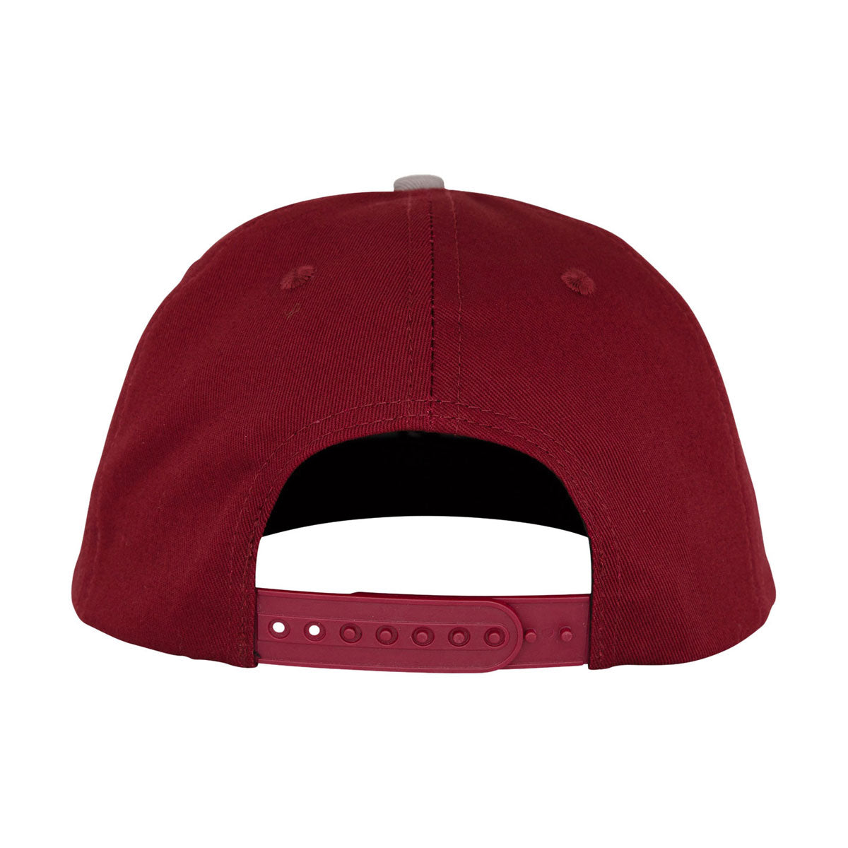 Santa Cruz Natas MFG Panther Snapback Hat - Maroon/Grey image 2
