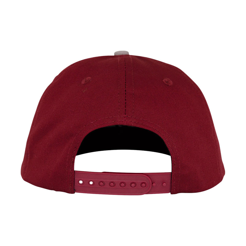 Santa Cruz Natas MFG Panther Snapback Hat - Maroon/Grey