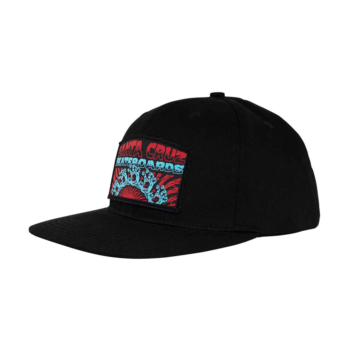 Santa Cruz Screaming Connect Snapback Hat - Black image 1
