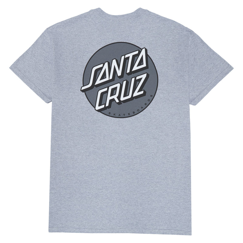 Santa Cruz Other Dot T-Shirt - Sport Grey Tonal