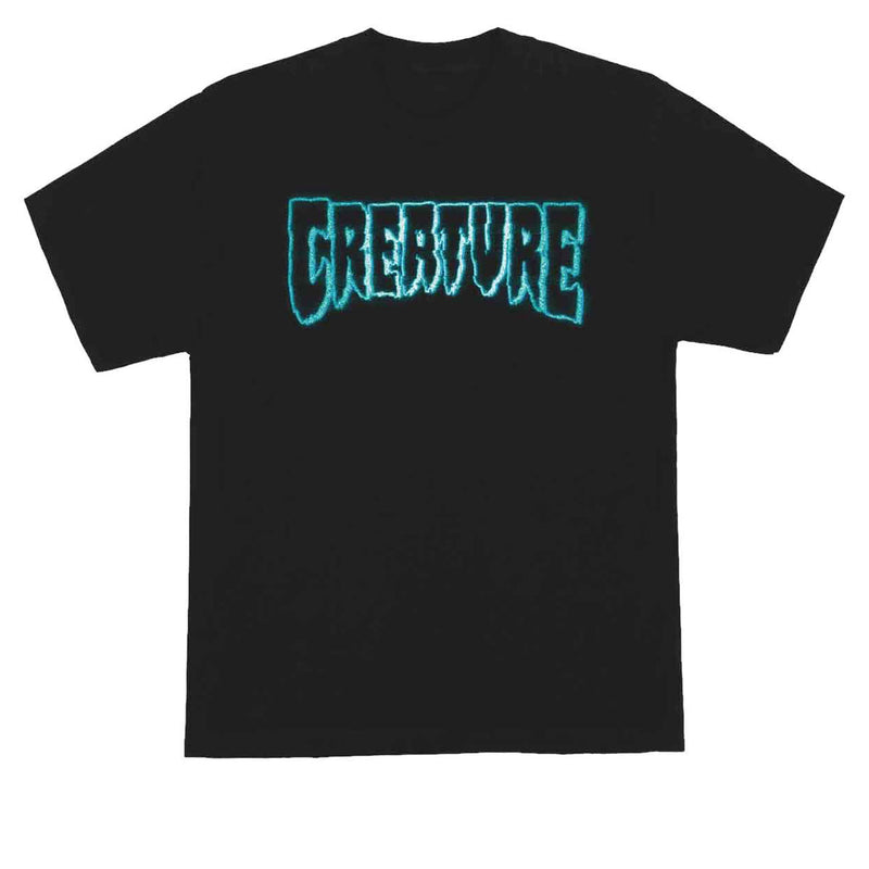 Creature Bonehead Glitch T-Shirt - Charcoal