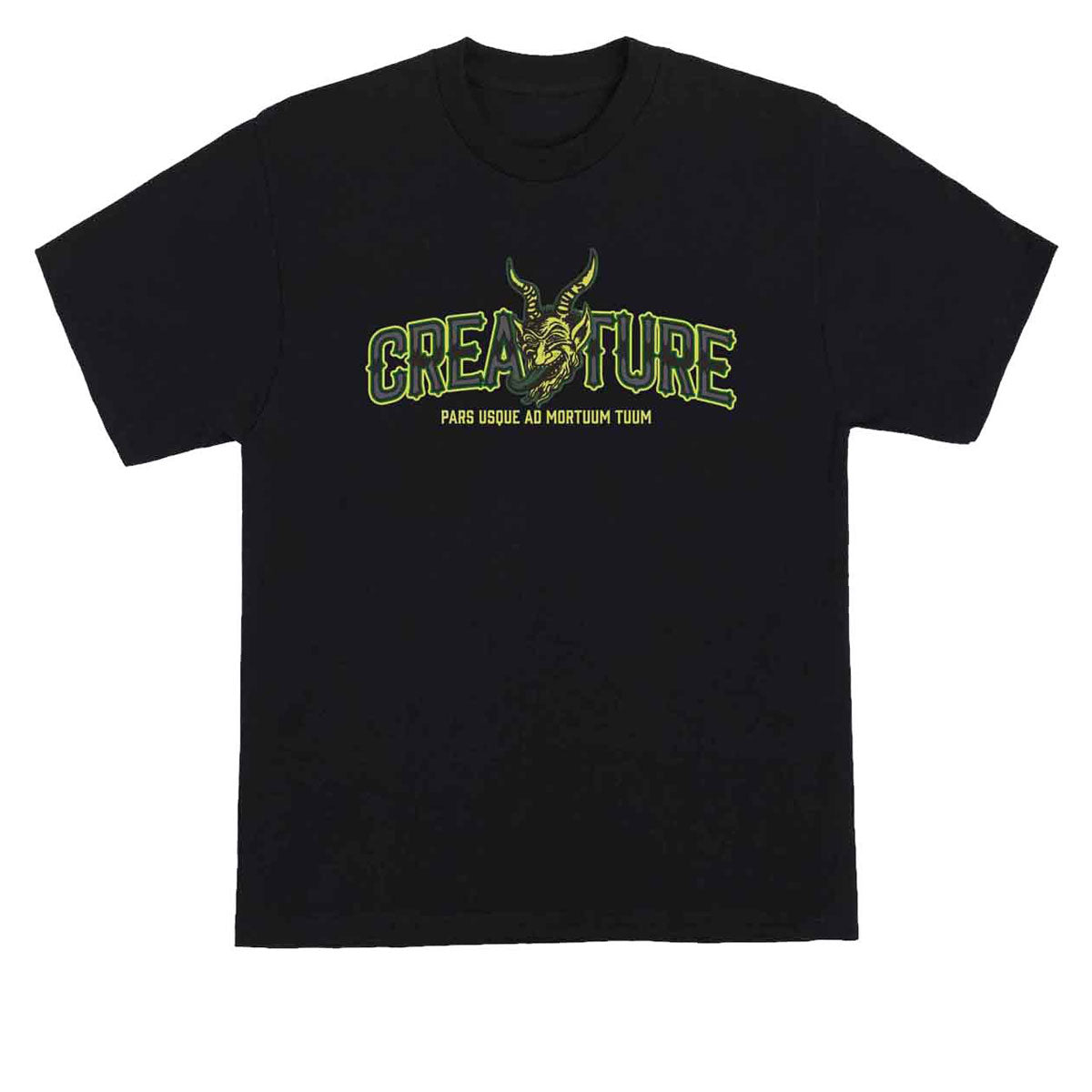 Creature Drop Out T-Shirt - Black image 1