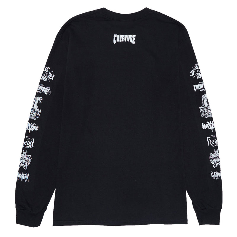 Creature Resurrection XX Long Sleeve T-Shirt - Black