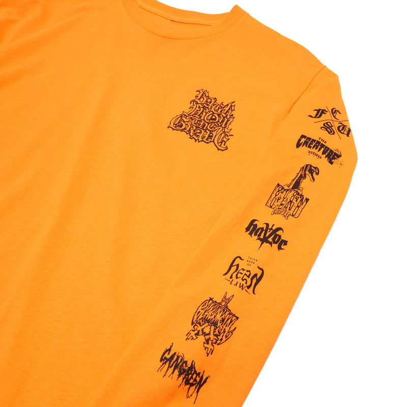 Creature Resurrection XX Long Sleeve T-Shirt - Safety Orange