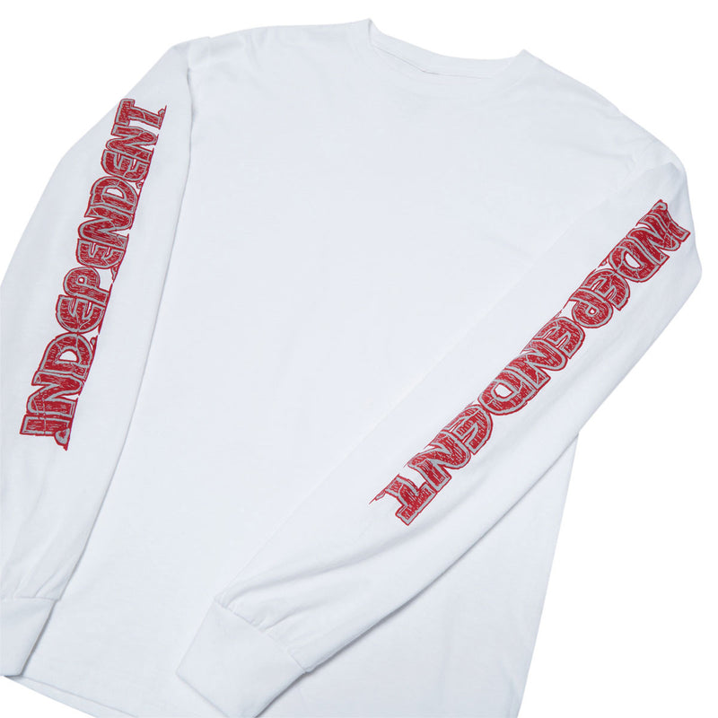 Independent Ancient Groundwork Long Sleeve T-Shirt - White
