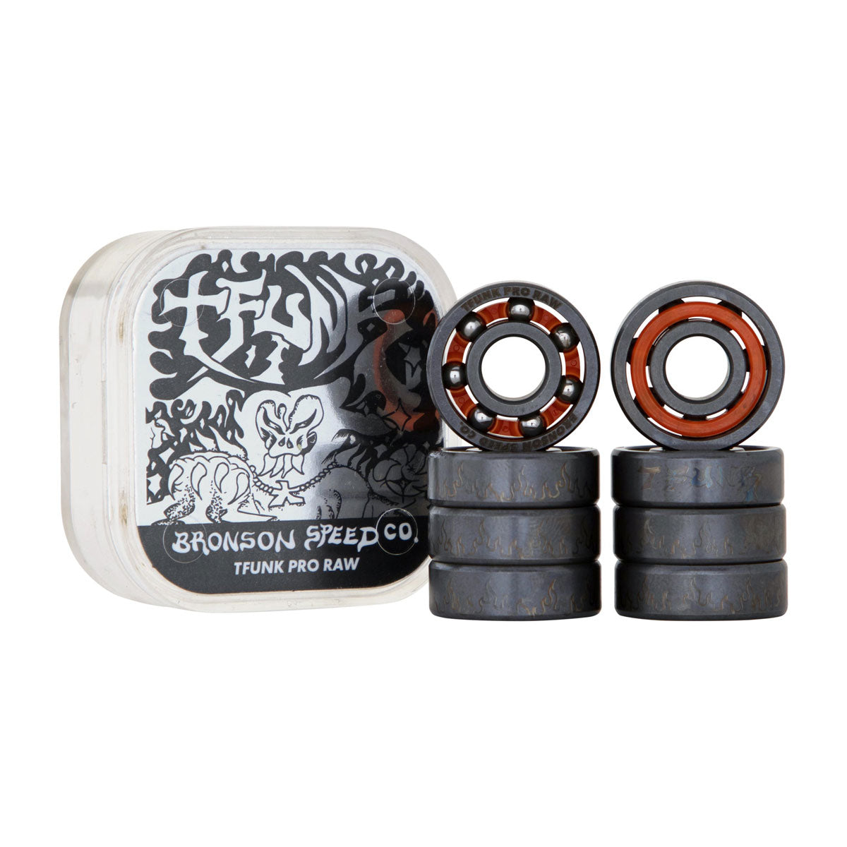 Bronson TFunk Pro Raw Bearings - Red image 1