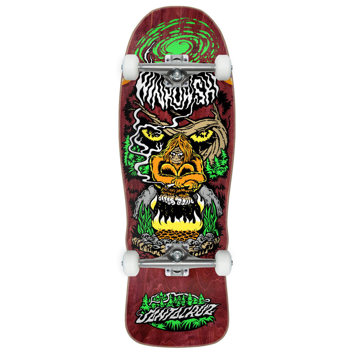 Santa Cruz Winkowski Bigfoot Pro Shaped Skateboard Complete
