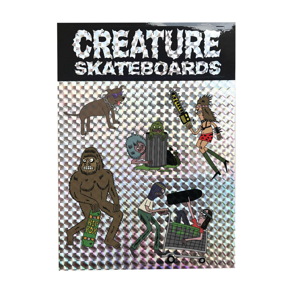 Creature Raffin Shred Party Deux Pro Skateboard Complete - 8.53