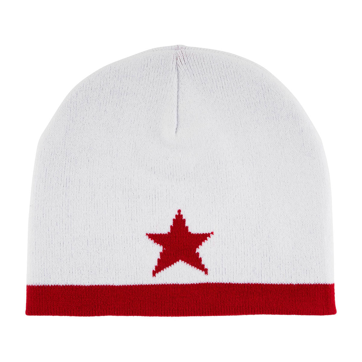 Nor Cal Republic Skull Cap Beanie - White image 2