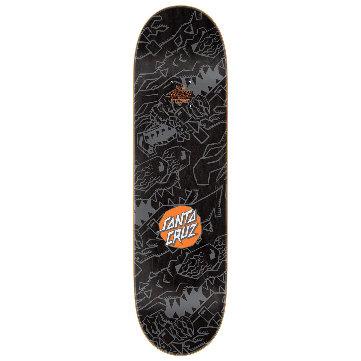 Santa Cruz Meek Scratched Slasher FeelBase Pro Skateboard Complete - 8.25