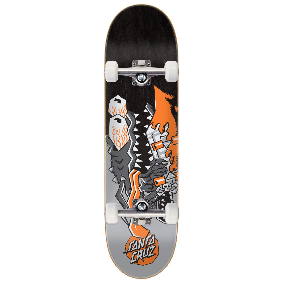 Santa Cruz Meek Scratched Slasher FeelBase Pro Skateboard Complete - 8.25