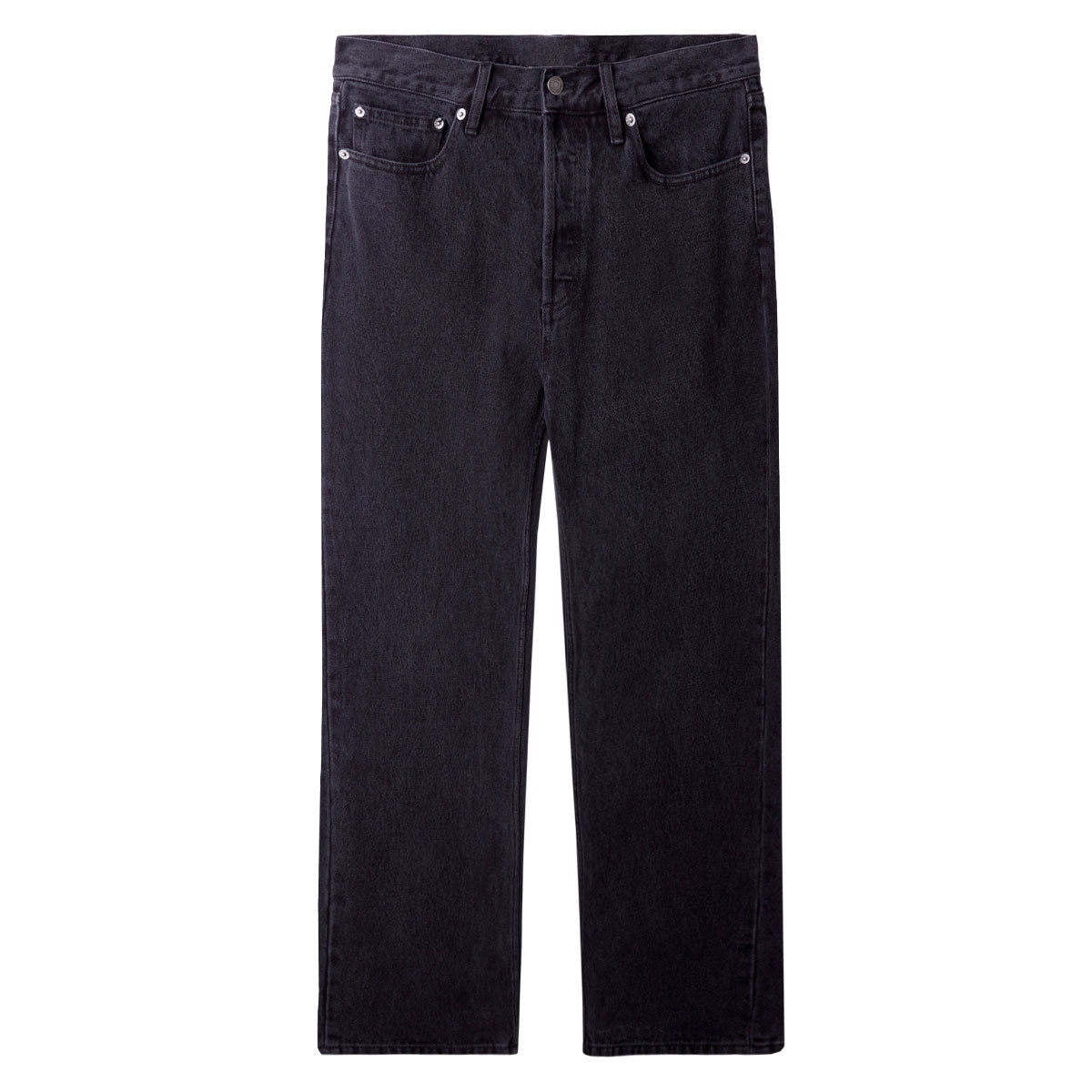 Obey Hardwork Denim Jeans - Faded Black image 1