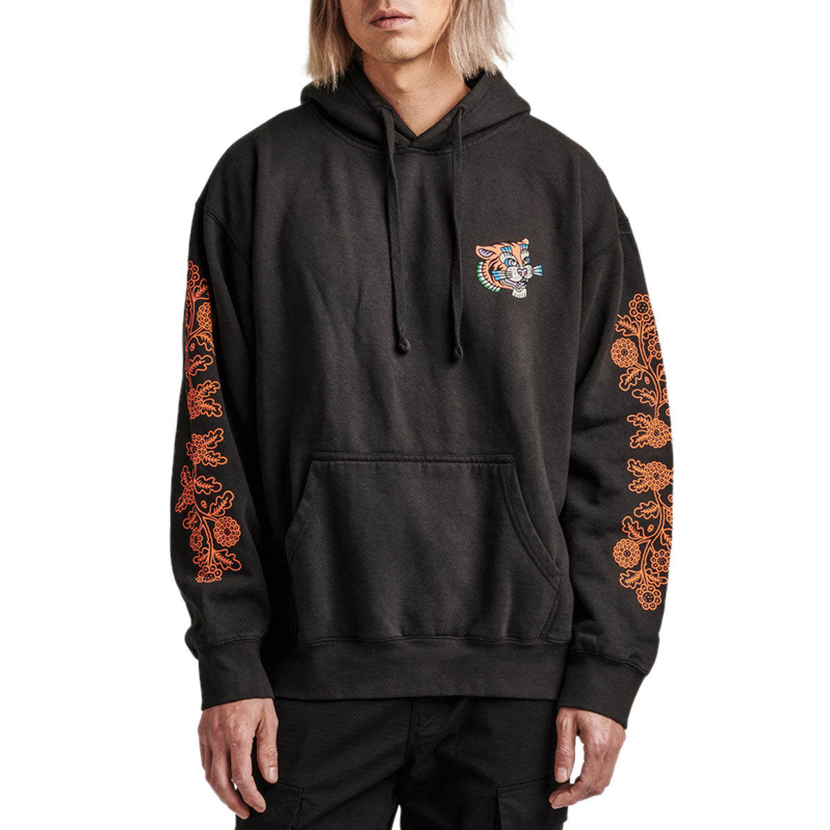 Roark Hokkaido Tiger Fleece Hoodie - Club Hokkaido Black image 1