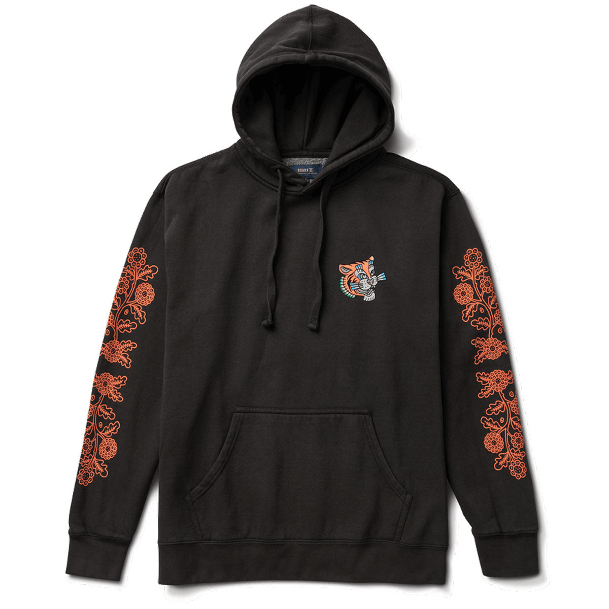 Roark Hokkaido Tiger Fleece Hoodie - Club Hokkaido Black image 5
