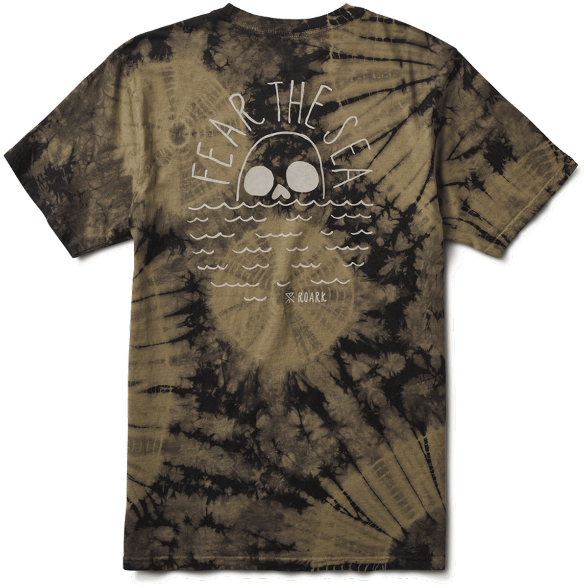 Roark Fear The Sea T-Shirt - Dusty Green Shibori image 2