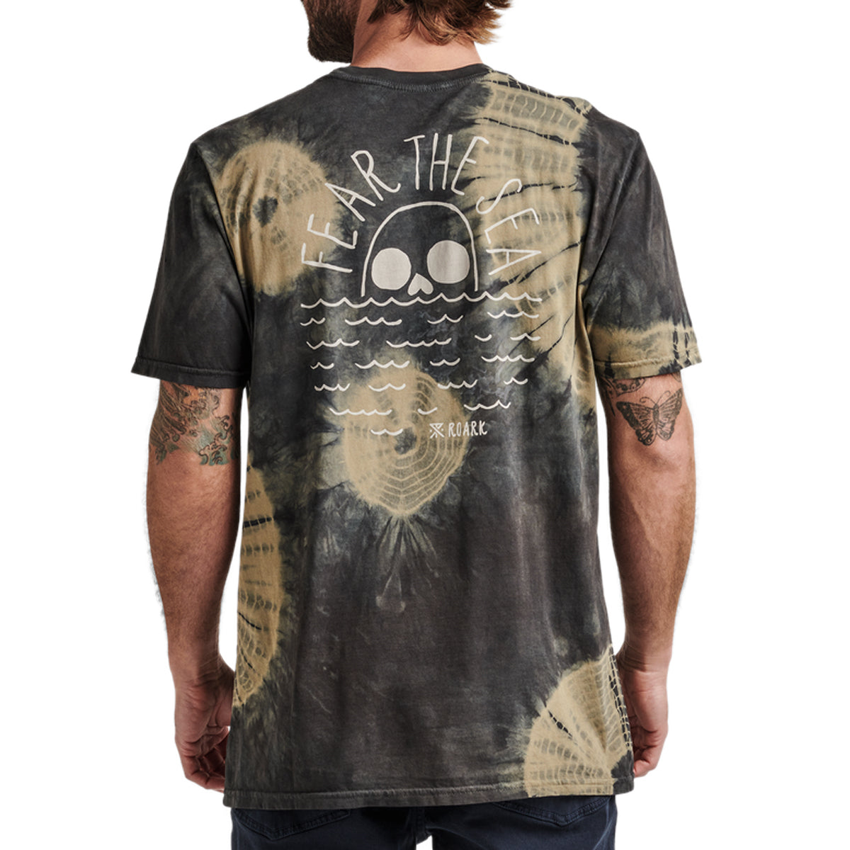 Roark Fear The Sea T-Shirt - Dusty Green Shibori image 4
