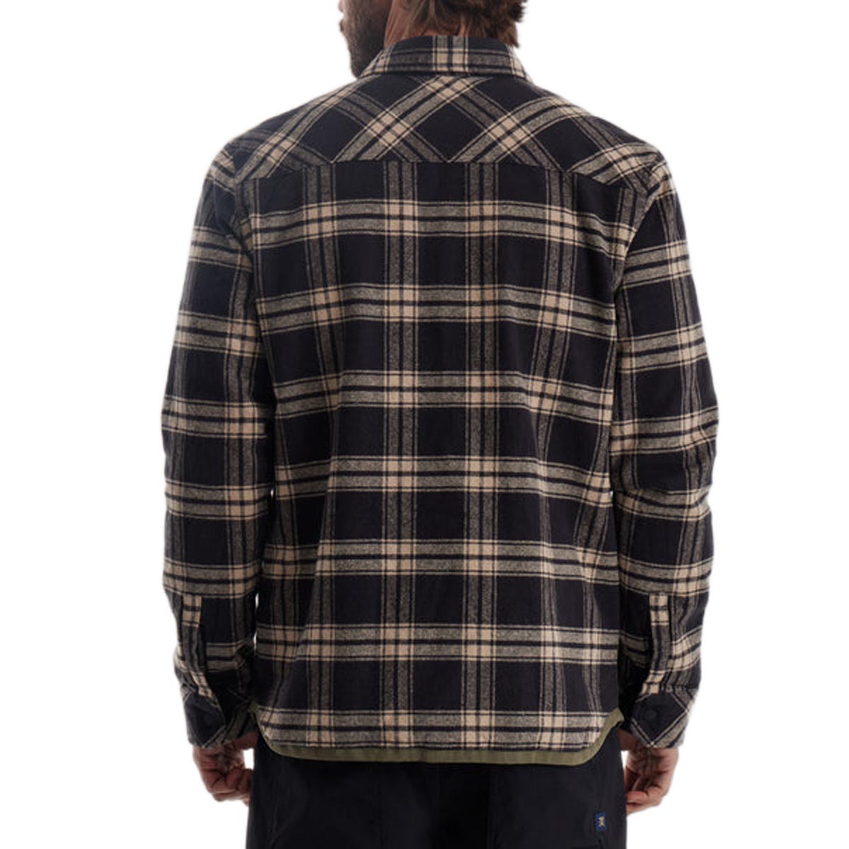Roark Backwoods Long Sleeve Over Shirt - Black image 3