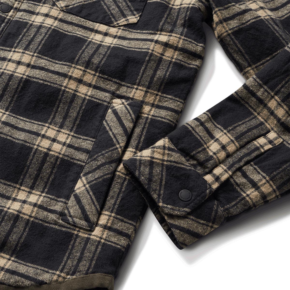 Roark Backwoods Long Sleeve Over Shirt - Black image 6