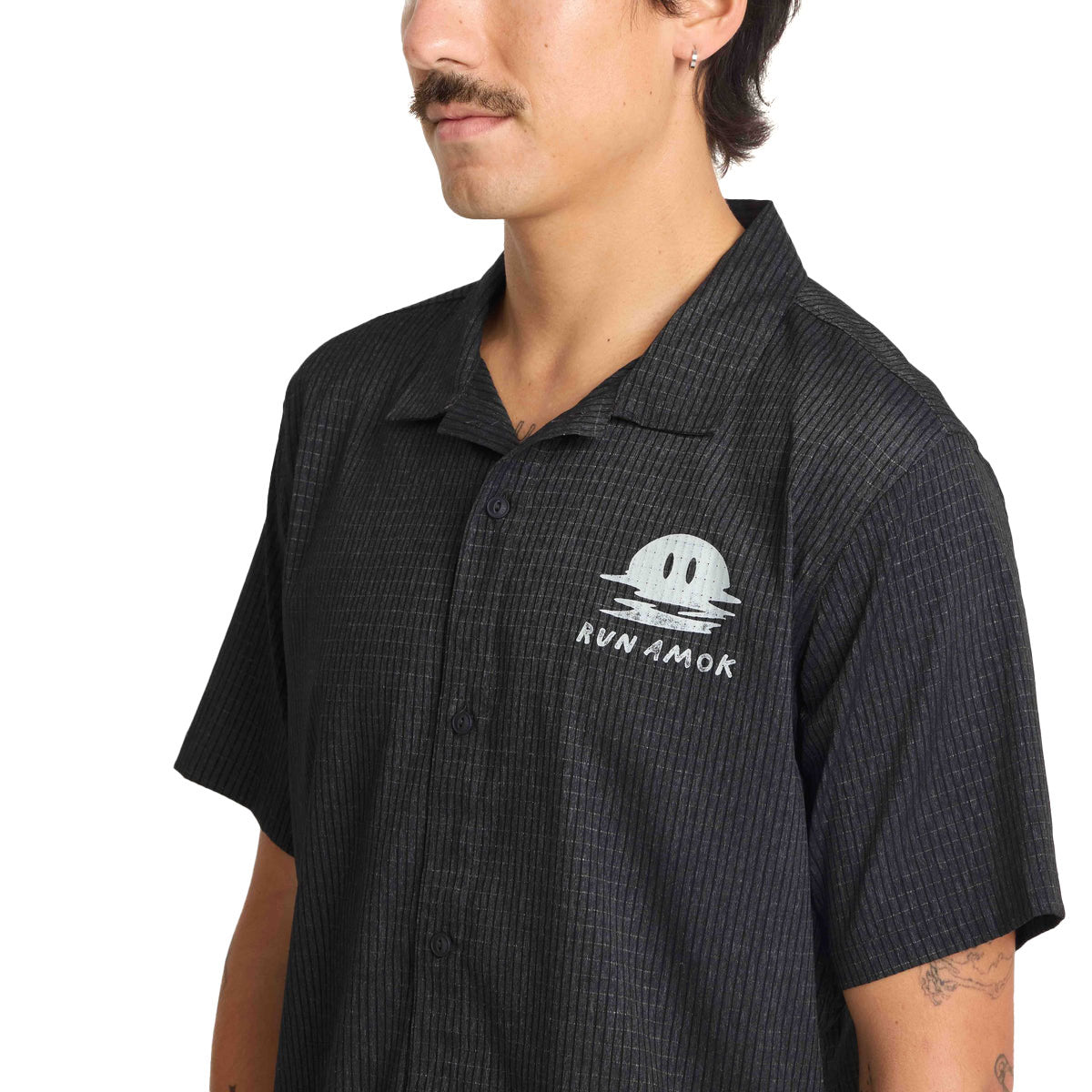 Roark Bless Up Trail Shirt - Black image 4