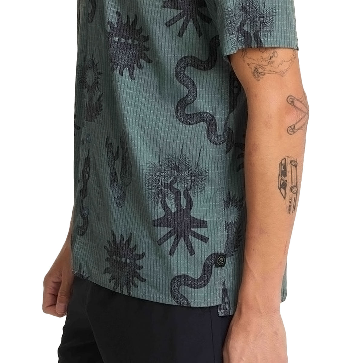 Roark Bless Up Trail Shirt - Forest image 4